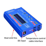 เครื่องชาร์จแบตเตอรี่สมดุล iMax B6 ดิจิทัล LCD RC Lipo NiMh, J502