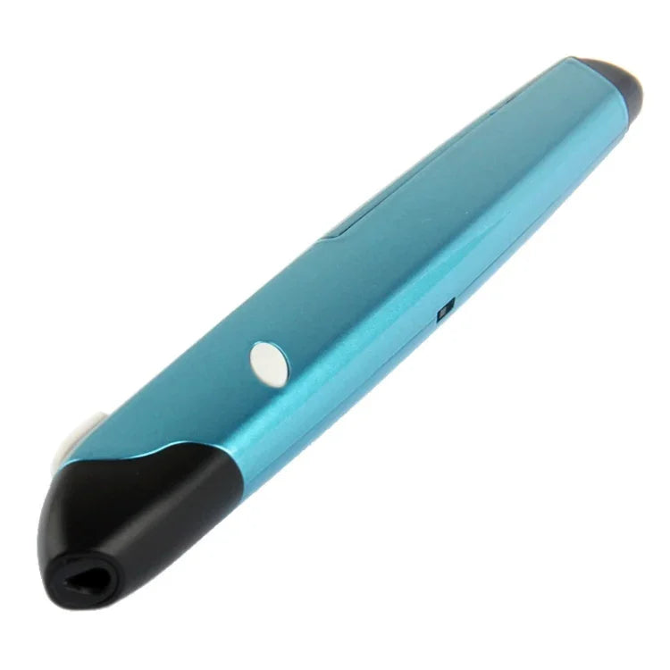 เมาส์ปากกาไร้สาย 2.4GHz 500 / 1000DPI พร้อมตัวรับสัญญาณ USB ขนาดเล็ก, ระยะส่งสัญญาณ: 10 เมตร, 500 / 1000DPI สีน้ำเงิน, 500 / 1000DPI สีเทา