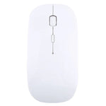 เมาส์ออปติคอลเลเซอร์ไร้สาย 2.4GHz แบบบางพิเศษ พร้อมตัวรับสัญญาณ USB ขนาดเล็ก, เสียบแล้วใช้งานได้ทันที