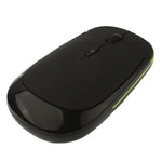 เมาส์ไร้สาย 2.4GHz แบบบางพิเศษ สีดำ สีเงิน