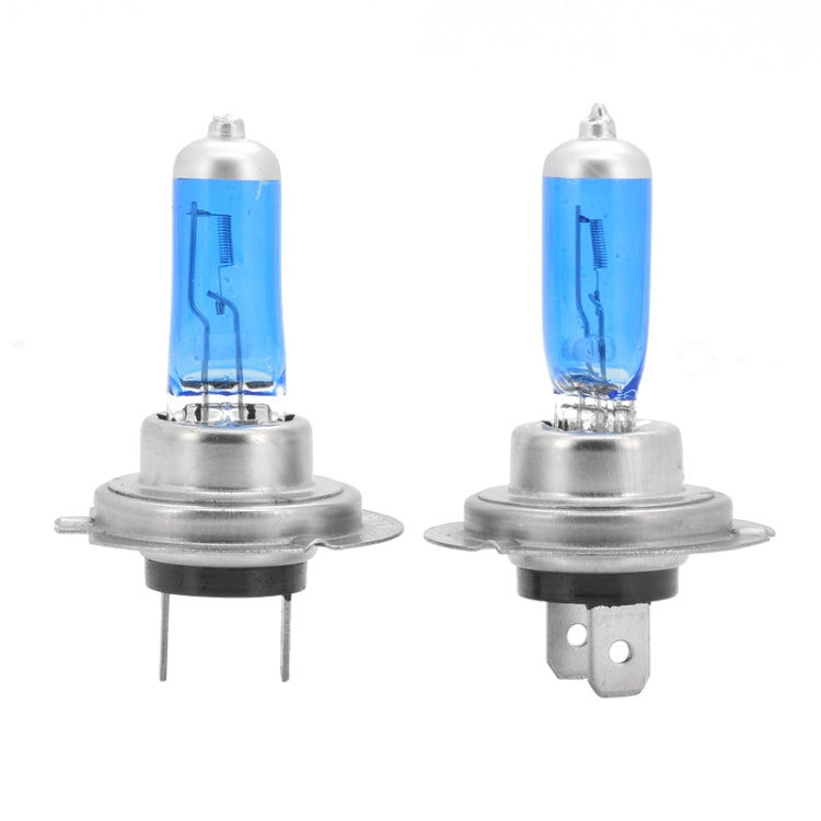 H7 Halogen Car Headlight, 2400 Lumens White Light, 12V / 100W 6000K, H7