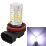2 PCS H11 16.5W 990LM 6500K White Light 5630 SMD 33 LED Car Brake / Steering Light Bulb, DC12V, H11
