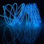 Waterproof Flat Flexible Car Strip Light with Driver for Car Decoration, Length: 5m, 5M