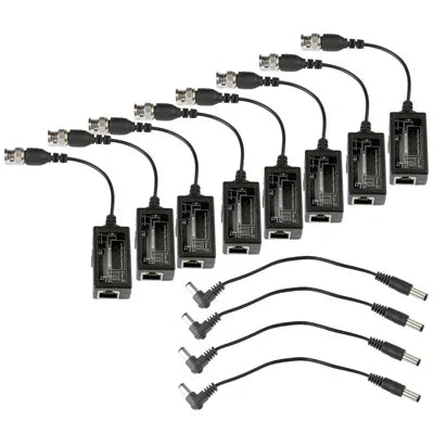 อุปกรณ์กล้องวงจรปิด สายวิดีโอ BNC แบบส่งสัญญาณสองทาง