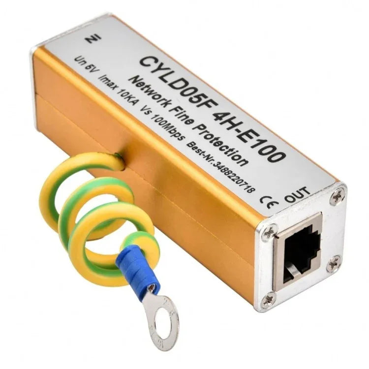 อุปกรณ์ป้องกันไฟกระชากเน็ตเวิร์ก (CYL D05F4H-E100), CYL D05F4H-E100