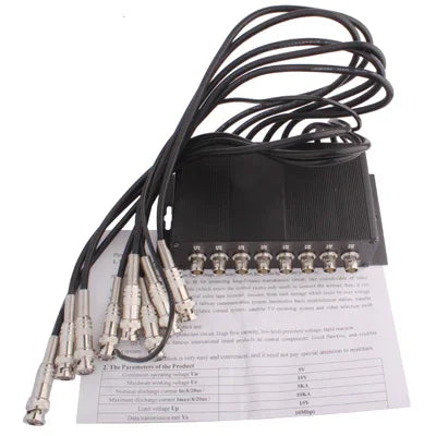อุปกรณ์ป้องกันไฟกระชาก 8 ช่อง CCTV BNC (CoaxJK/ V8), CoaxJK/ V8