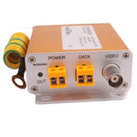 อุปกรณ์ป้องกันไฟกระชากความปลอดภัยสัญญาณวิดีโอ 3 in 1 12V, 12V 3 in 1