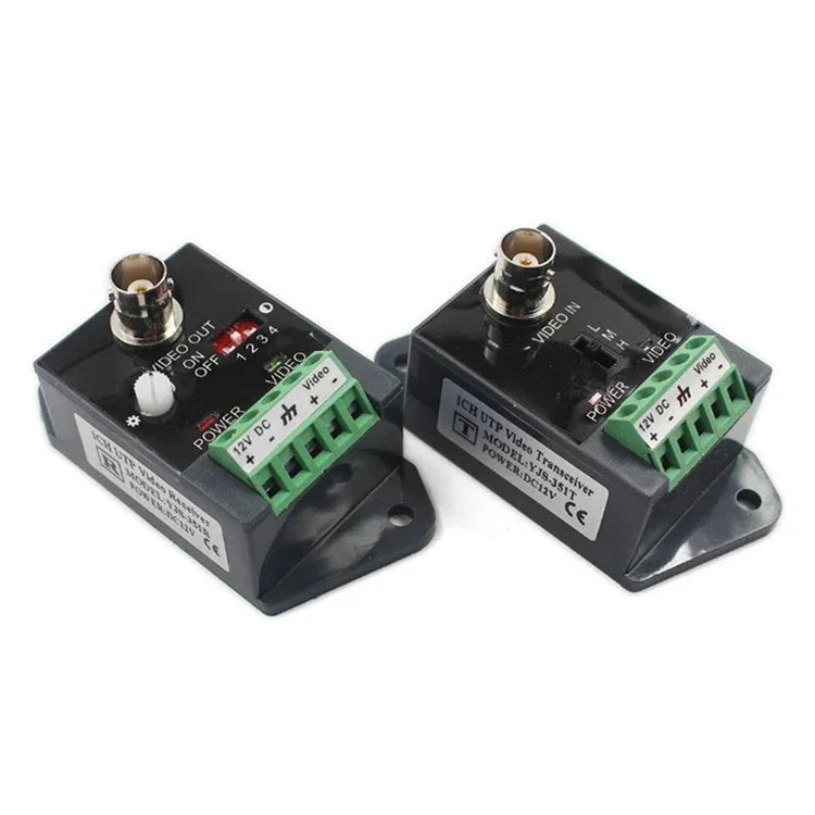 เครื่องส่งและรับวิดีโอบาลัน UTP แบบบิดเกลียว CCTV แบบแอคทีฟ, 351TR