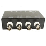 เครื่องรับส่งสัญญาณวิดีโอ BNC เป็น UTP RJ45 แบบพาสซีฟ 4 ช่อง, QC204