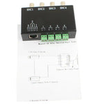 เครื่องรับส่งสัญญาณวิดีโอ BNC เป็น UTP RJ45 แบบพาสซีฟ 4 ช่อง, QC204