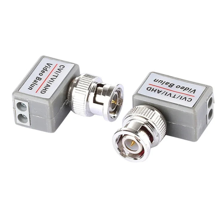 อะแดปเตอร์บาลันวิดีโอแบบพาสซีฟ 1 ช่อง CVI/TVI/AHD รุ่น 202C-HD 2 ชิ้น, 202C-HD