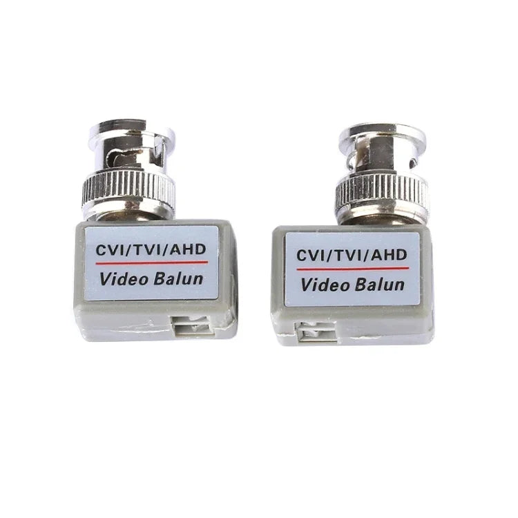 อะแดปเตอร์บาลันวิดีโอแบบพาสซีฟ 1 ช่อง CVI/TVI/AHD รุ่น 202C-HD 2 ชิ้น, 202C-HD