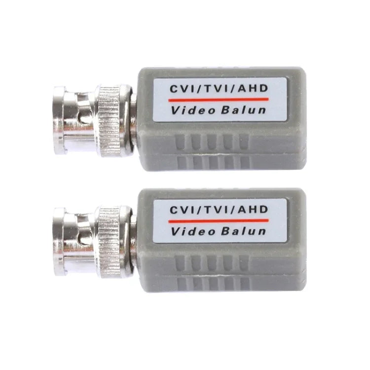 อะแดปเตอร์บาลันวิดีโอแบบพาสซีฟ 1 ช่อง CVI/TVI/AHD รุ่น 202E-HD 2 ชิ้น, 202E-HD