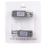 อะแดปเตอร์บาลันวิดีโอแบบพาสซีฟ 1 ช่อง CVI/TVI/AHD รุ่น 202E-HD 2 ชิ้น, 202E-HD