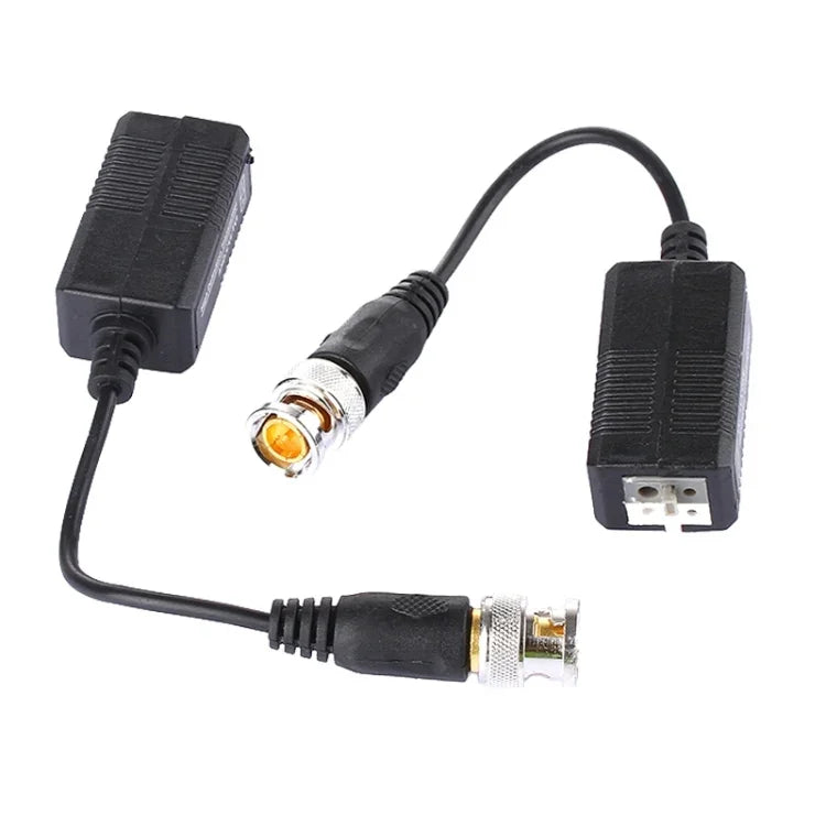 บาลันวิดีโอรับส่งสัญญาณแบบพาสซีฟ CVI/TVI/AHD 1 ช่อง รุ่น HD 205C 2 ชิ้น, 205C