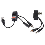 บาลันวิดีโอเสียงและพาวเวอร์รับส่งสัญญาณ CVI/TVI/AHD รุ่น HD 213B-C 2 ชิ้น, 213B-C