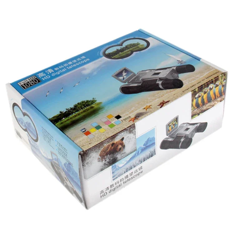 กล้องส่องทางไกลดิจิทัล 12 x 32 ซูม หน้าจอ TFT LCD 2.0 นิ้ว 5MP, 12X32 2.0 นิ้ว LCD