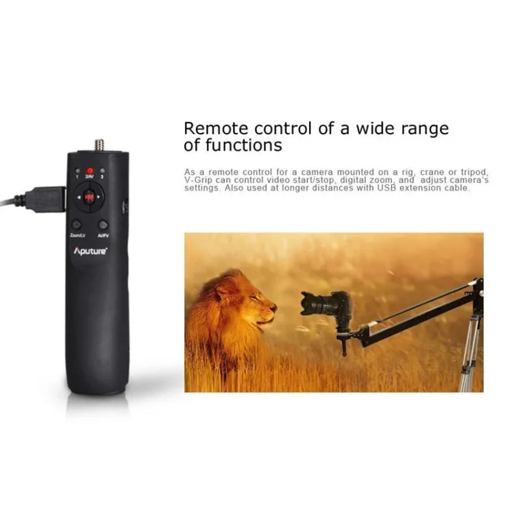 รีโมทโฟกัส USB Aputure VG-1 V-Grip สำหรับกล้อง / วิดีโอ