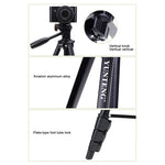 ขาตั้งกล้อง VCT-681 ยุนเทง 138 ซม. สำหรับกล้อง SLR / Micro-SLR / ดิจิตอล ขาอลูมิเนียมพับได้ 4 ท่อน เหมาะสำหรับ Canon / Nikon / Panasonic / Pentax / Casio / Sony / Fuji (รับน้ำหนักได้ 3 กก.)