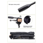 ขาตั้งกล้อง VCT-681 ยุนเทง 138 ซม. สำหรับกล้อง SLR / Micro-SLR / ดิจิตอล ขาอลูมิเนียมพับได้ 4 ท่อน เหมาะสำหรับ Canon / Nikon / Panasonic / Pentax / Casio / Sony / Fuji (รับน้ำหนักได้ 3 กก.)