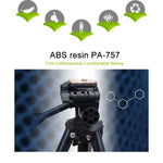 ขาตั้งกล้อง VCT-681 ยุนเทง 138 ซม. สำหรับกล้อง SLR / Micro-SLR / ดิจิตอล ขาอลูมิเนียมพับได้ 4 ท่อน เหมาะสำหรับ Canon / Nikon / Panasonic / Pentax / Casio / Sony / Fuji (รับน้ำหนักได้ 3 กก.)