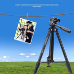 ขาตั้งกล้อง VCT-681 ยุนเทง 138 ซม. สำหรับกล้อง SLR / Micro-SLR / ดิจิตอล ขาอลูมิเนียมพับได้ 4 ท่อน เหมาะสำหรับ Canon / Nikon / Panasonic / Pentax / Casio / Sony / Fuji (รับน้ำหนักได้ 3 กก.)