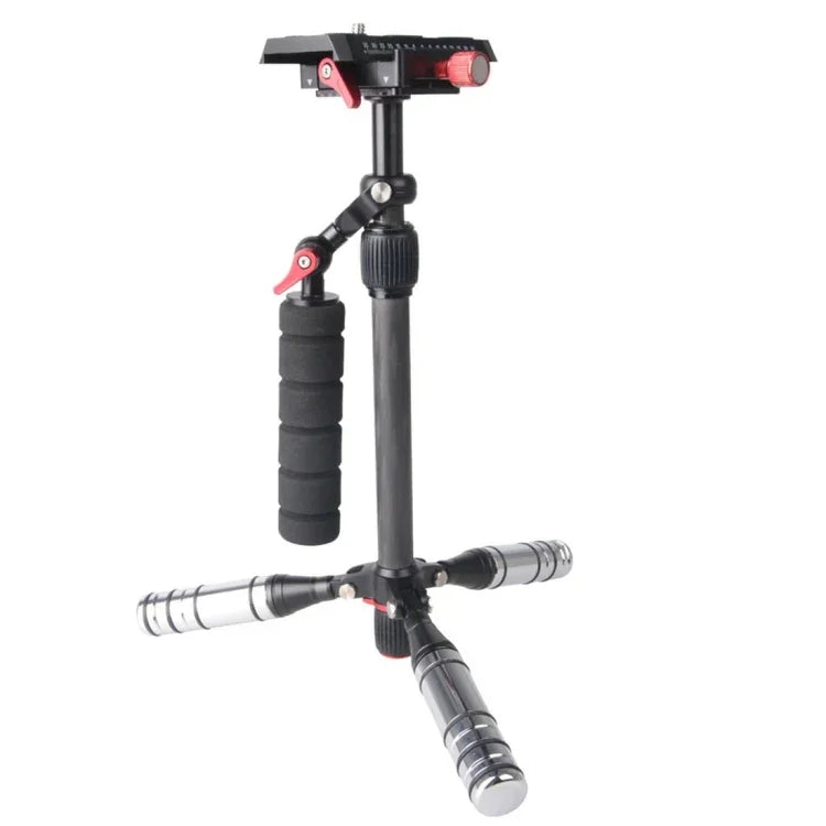 แผ่นปรับได้ Letspro สไลเดอร์คาร์บอนไฟเบอร์ สเตบิไลเซอร์มืออาชีพสำหรับกล้อง / DV / DSLR / กล้องวิดีโอ (SK-500)