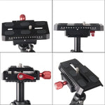แผ่นปรับได้ Letspro สไลเดอร์คาร์บอนไฟเบอร์ สเตบิไลเซอร์มืออาชีพสำหรับกล้อง / DV / DSLR / กล้องวิดีโอ (SK-500)