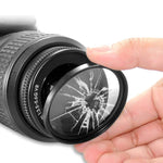 ฟิลเตอร์เลนส์กรอบอะลูมิเนียมกล้องดิจิทัล 52mm UV, 52mm