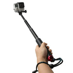 ไม้ยืดจับมือถือ 49 ซม. พร้อมสกรูสำหรับ GoPro, Insta360, DJI และกล้องแอคชั่นอื่นๆ, ความยาวสูงสุด: 49 ซม.(สีแดง), ความยาวสูงสุด: 49 ซม.(สีน้ำเงิน), ความยาวสูงสุด: 49 ซม.(สีทอง), ความยาวสูงสุด: 49 ซม.(สีเขียว)