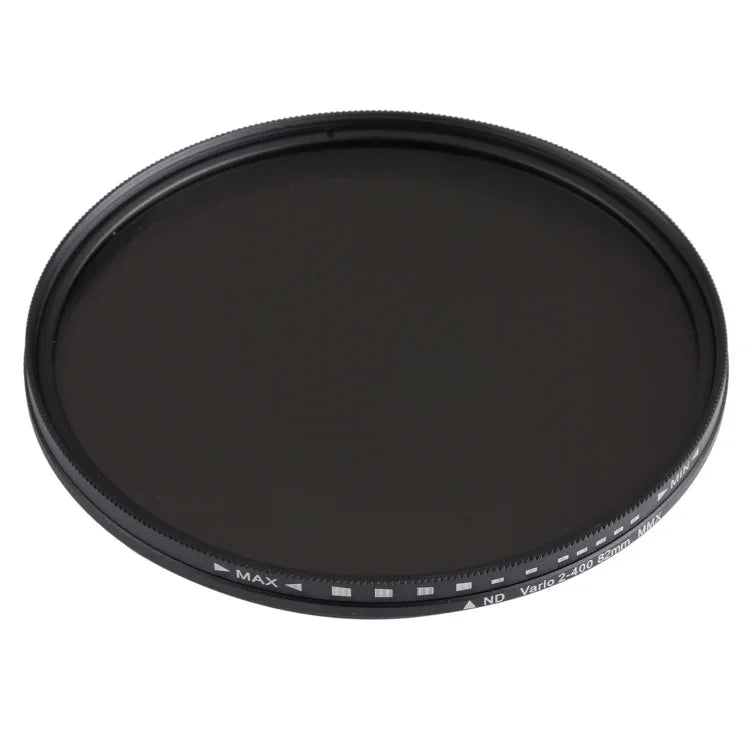 ฟิลเตอร์ ND Fader ความหนาแน่นกลางปรับได้ ND 2 ถึง ND 400 ขนาด 82mm