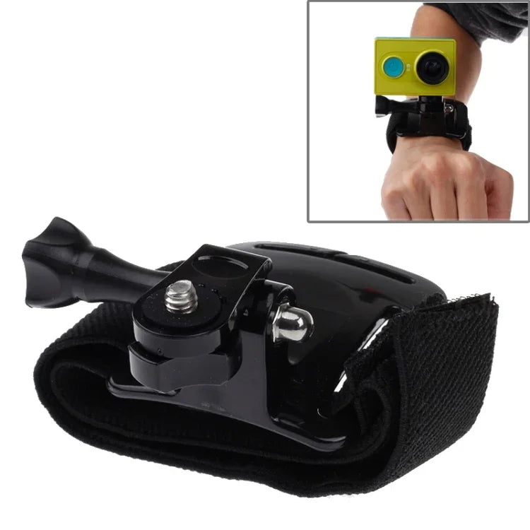 สายรัดแขน/ข้อมือ GP110 พร้อมข้อต่อสำหรับ GoPro, Insta360, DJI และกล้องแอคชั่นอื่นๆ, GP110