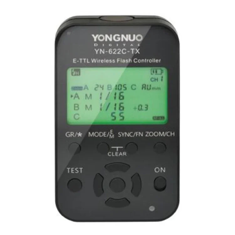 ตัวส่งสัญญาณควบคุมแฟลช TTL ไร้สาย YONGNUO YN-622C-TX สำหรับ Canon, YN-622C-TX