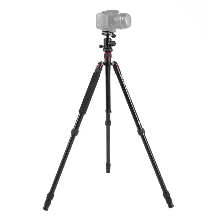 ขาตั้งกล้องอลูมิเนียมแบบพกพาปรับได้ Triopo MT-2504C พร้อมหัวบอล NB-1S สำหรับกล้อง DSLR Canon Nikon Sony, MT-2504C (สีดำ), MT-2504C (สีทอง)