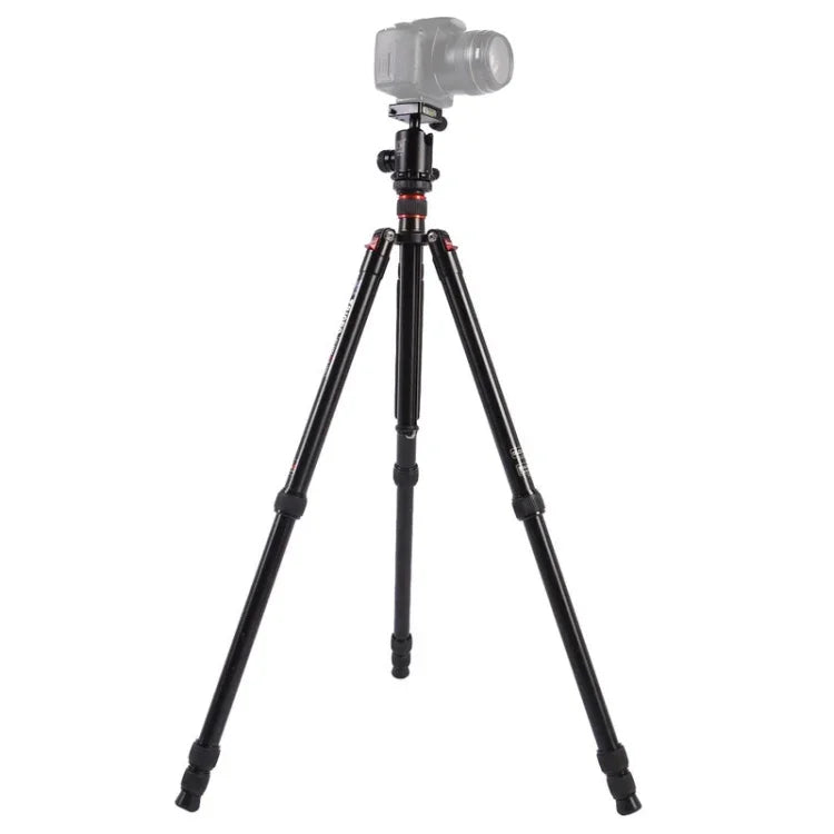 ขาตั้งกล้องอลูมิเนียมแบบพกพาปรับได้ Triopo MT-2804C พร้อมหัวบอล NB-2S สำหรับกล้อง DSLR Canon Nikon Sony, MT-2804C (สีดำ), MT-2804C (สีทอง)
