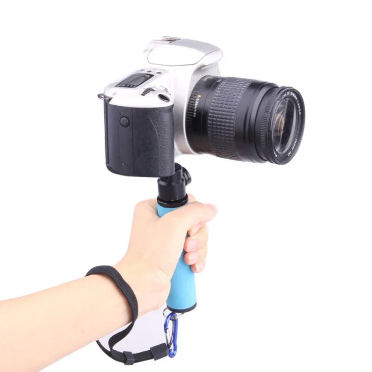 ที่ยึดไฟแฟลช LED ฟองน้ำสำหรับ Steadicam มือถือพร้อมกันสั่นสำหรับกล้อง SLR, ขาตั้งมือถือ (สีแดง), ขาตั้งมือถือ (สีน้ำเงิน), ขาตั้งมือถือ (สีเขียว), ขาตั้งมือถือ (สีส้ม)