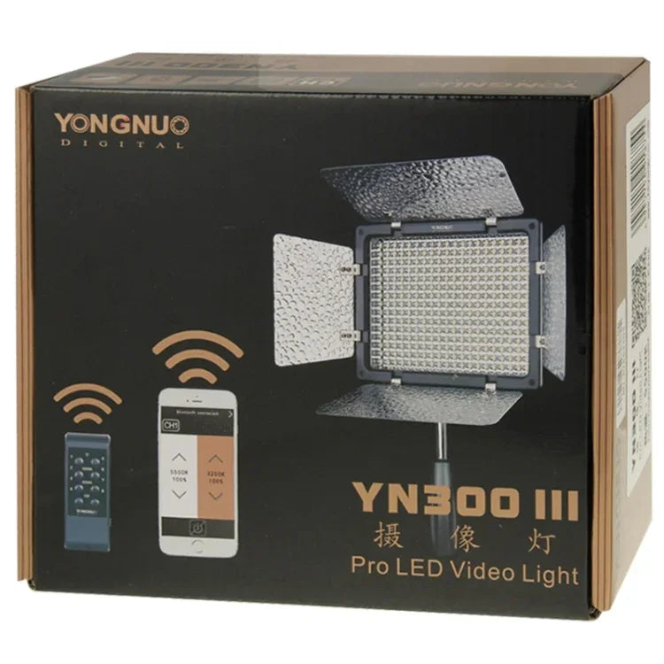ไฟวิดีโอ LED YONGNUO YN300 III สำหรับกล้อง Canon Nikon Olympus, YN300 III