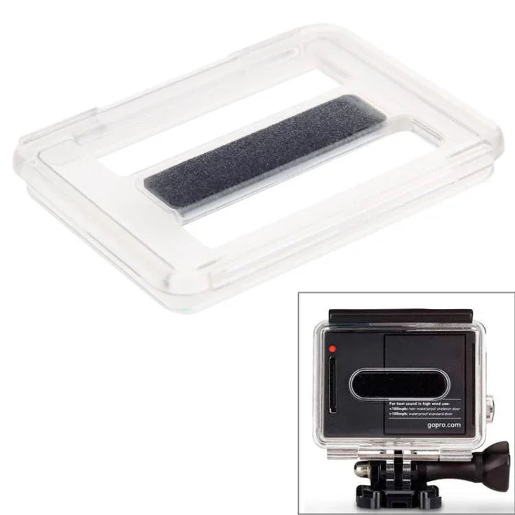 ฝาครอบฮาร์ดเคสด้านหลังแบบมีรูสำหรับ GoPro Hero 4 / 3+ ฝาครอบเคส