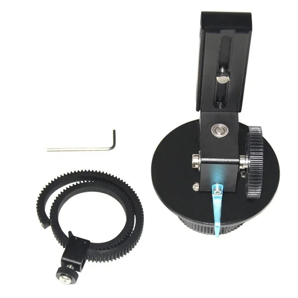 YELANGU YLG0103A F1 รุ่นอัปเกรด โฟกัสติดตามพร้อมสายรัดเกียร์ปรับได้ สำหรับกล้อง Canon / Nikon / วิดีโอ / DSLR, YLG0103A