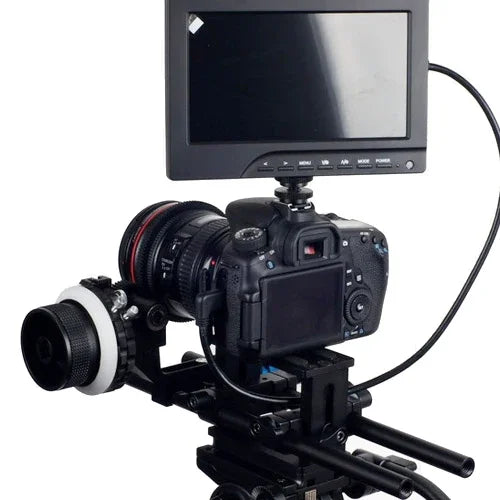 YELANGU YLG0103D F4 โฟกัสติดตามแบบจำกัดพร้อมสายรัดเกียร์ปรับได้ สำหรับกล้อง Canon / Nikon / วิดีโอ / DSLR, YLG0103D