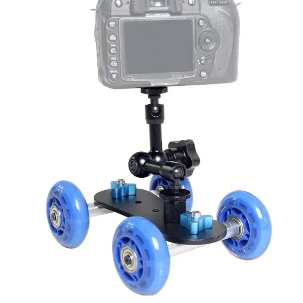 รถรางกล้องขนาดเล็ก YELANGU YLG0105B สำหรับกล้อง Canon / Nikon / กล้อง DSLR, YLG0105B