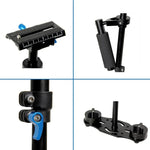 YELANGU S40L ไม้กันสั่นอลูมิเนียมอัลลอยด์ 40 ซม. สำหรับกล้อง DSLR DV