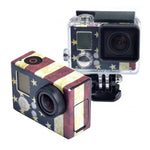 สติ๊กเกอร์เคสสำหรับ GoPro HERO3+ /3 ธงสหรัฐอเมริกา, ธงออสเตรเลีย, ธงบราซิล