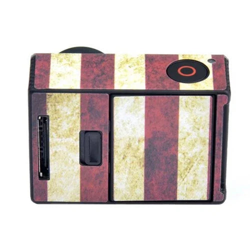 สติ๊กเกอร์เคสสำหรับ GoPro HERO3+ /3 ธงสหรัฐอเมริกา, ธงออสเตรเลีย, ธงบราซิล