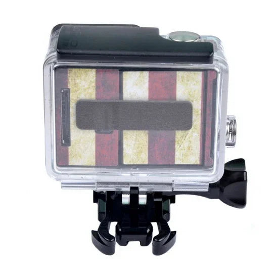 สติ๊กเกอร์เคสสำหรับ GoPro HERO3+ /3 ธงสหรัฐอเมริกา, ธงออสเตรเลีย, ธงบราซิล