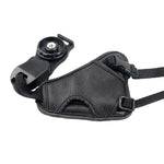 สายรัดข้อมือหนัง PU นุ่มสำหรับกล้อง Nikon / Canon / Sony