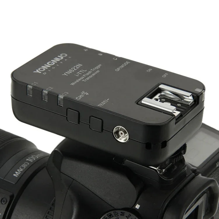ชุดควบคุมแฟลชไร้สาย YONGNUO YN622N-KIT i-TTL + ชุดส่งสัญญาณสำหรับกล้อง Nikon, สำหรับ Nikon