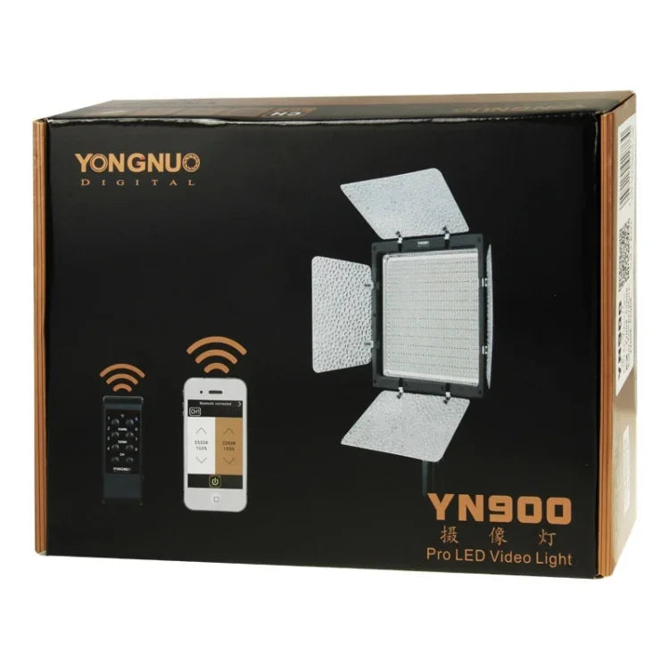 ไฟสตูดิโอ LED YONGNUO YN900 900 ดวง ปรับความสว่างได้ 3200K-5500K, YN900