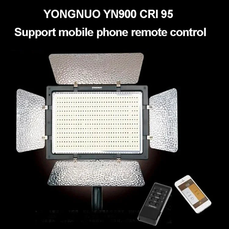 ไฟสตูดิโอ LED YONGNUO YN900 900 ดวง ปรับความสว่างได้ 3200K-5500K, YN900