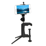 ขาตั้งจับหนีบโต๊ะพร้อมอะแดปเตอร์ขาตั้งกล้องสำหรับ GoPro, Insta360, DJI และกล้องแอคชั่นอื่น ๆ ขนาดหนีบ: 1 - 6 ซม. ขาหนีบโต๊ะ